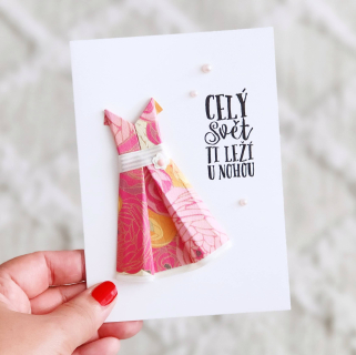 PŘÁNÍ K NAROZENINÁM / PRO RADOST - "Celý svět ti leží u nohou"