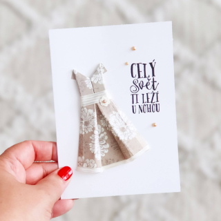 PŘÁNÍ K NAROZENINÁM / PRO RADOST - "Celý svět ti leží u nohou"