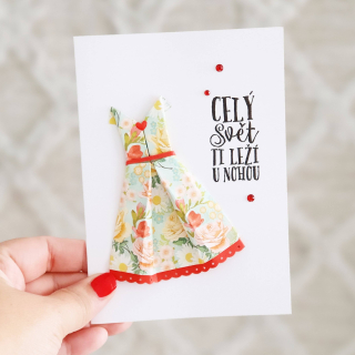 PŘÁNÍ K NAROZENINÁM / PRO RADOST - "Celý svět ti leží u nohou"