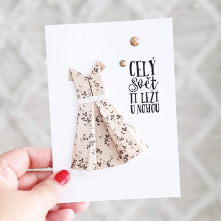 PŘÁNÍ K NAROZENINÁM / PRO RADOST - "Celý svět ti leží u nohou"