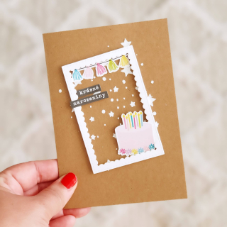 Pretty Papers - PŘÁNÍ K NAROZENINÁM - originální a ručně vyrobené