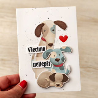 Pretty Papers - PŘÁNÍ K NAROZENINÁM - originální a ručně vyrobené