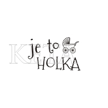 Keta (677) - JE TO HOLKA - cling razítko