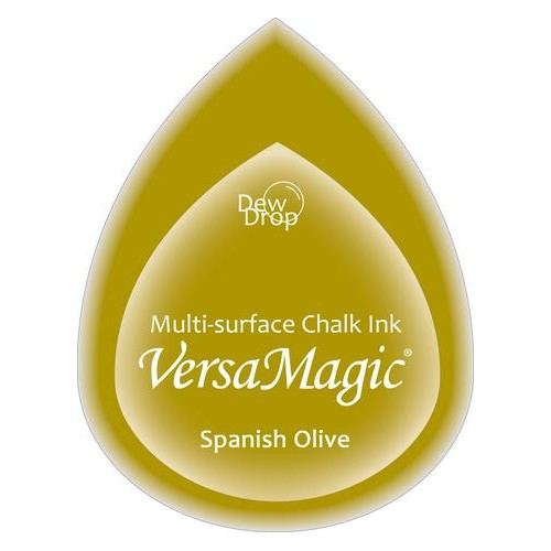 Razítkovací barva - VersaMagic SPANISH OLIVE - scrapbook