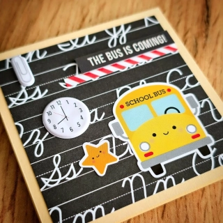 POST-IT BLOČEK | Pro paní učitelku - školní autobus (837)